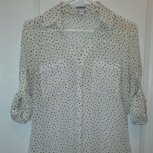 Express Women's Button Up Top